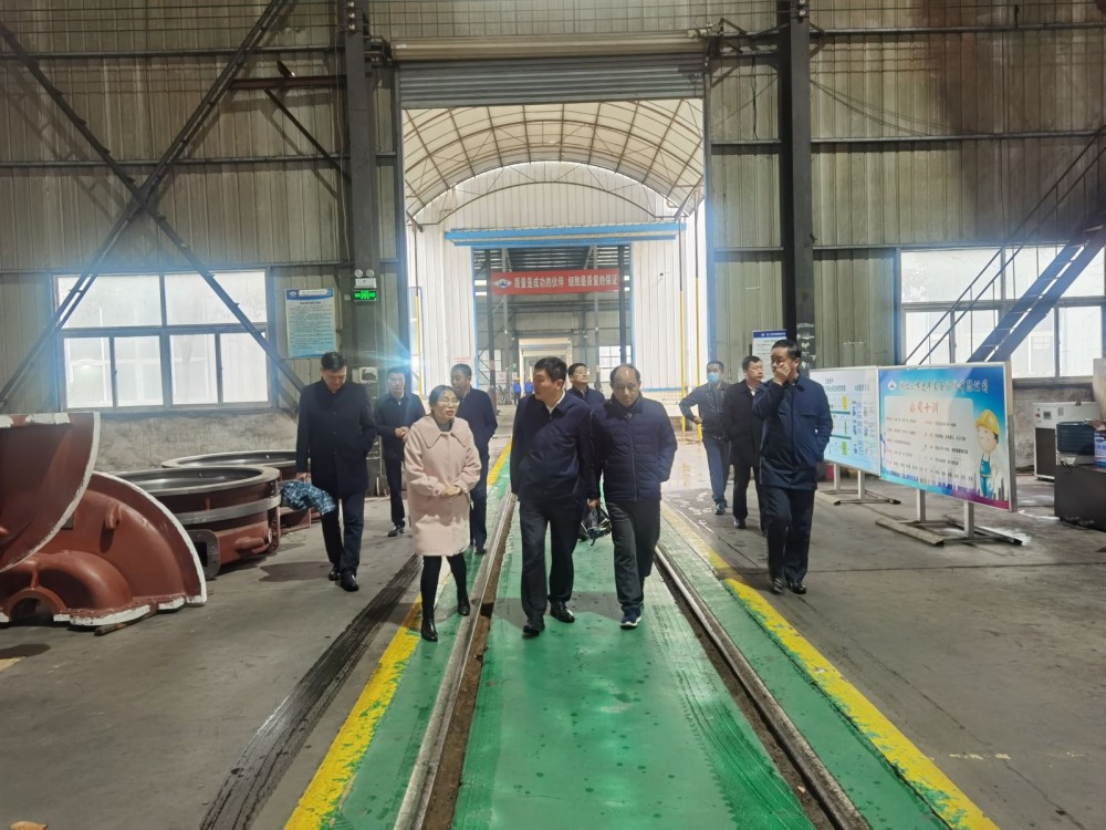 湖北省经信厅副厅长郭涛来我司调研指导